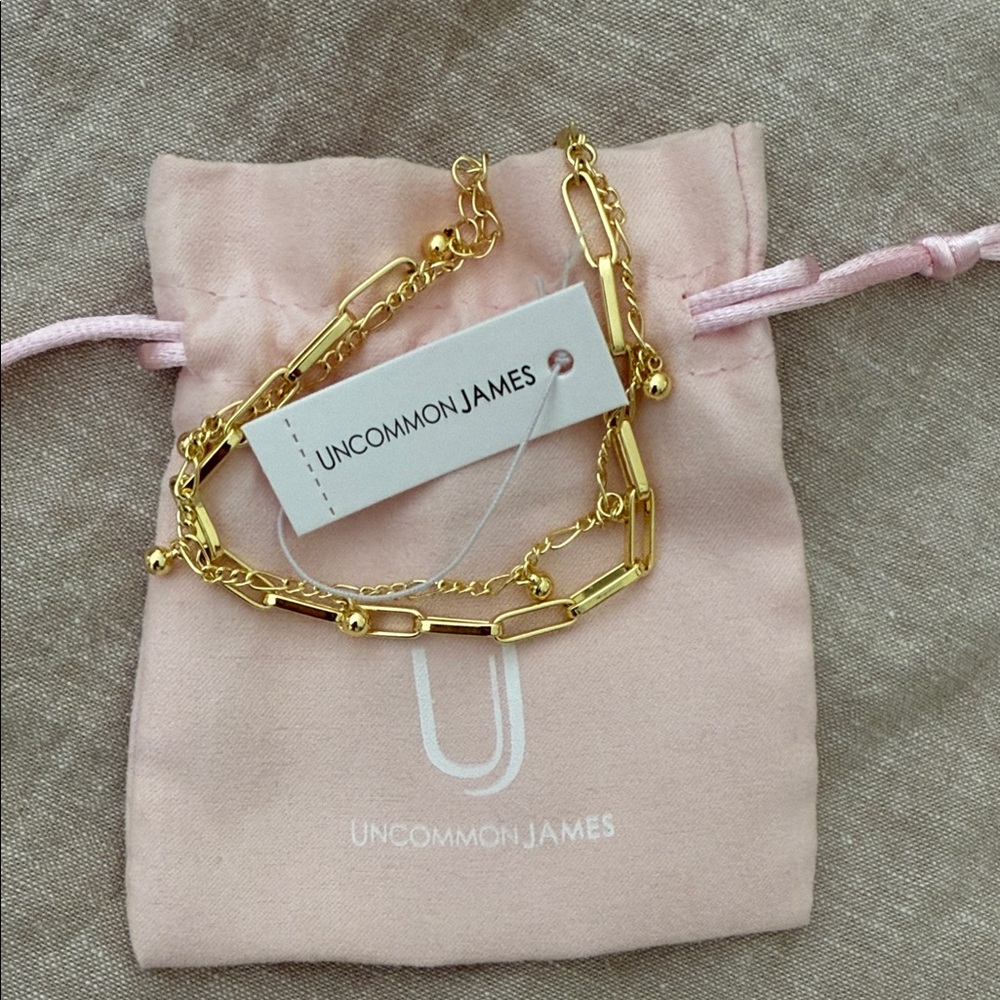 Uncommon James Gold Balance Bracelet